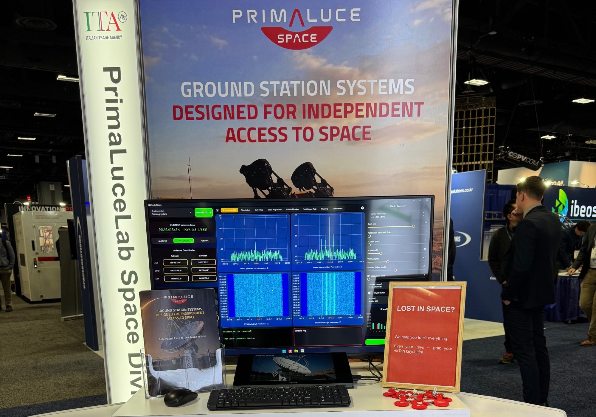 PL-GSS debutta a livello internazionale alla SATShow Week 2026 di Washington DC