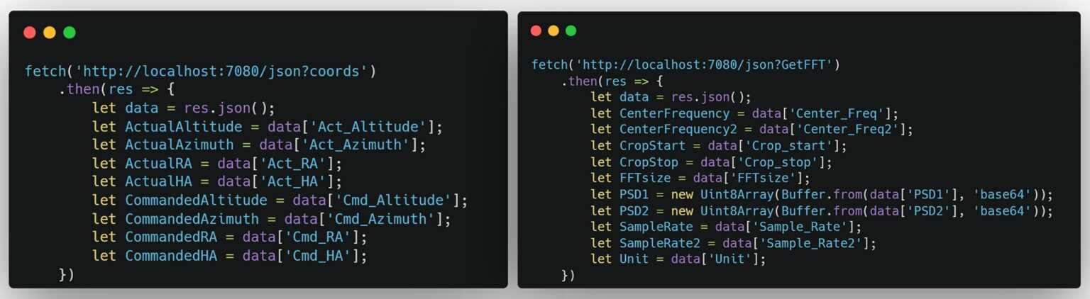 Radio2Space API developer documentation for INTREPID ground stations ...