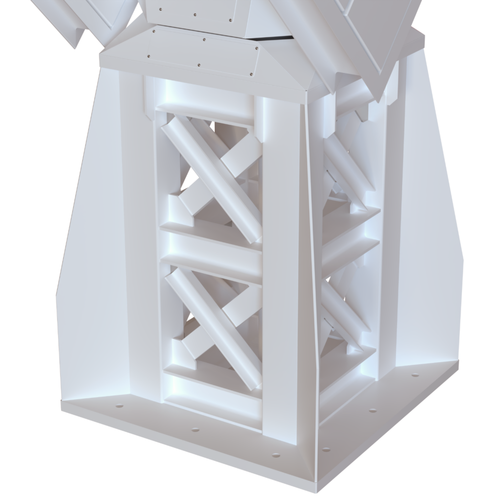 INTREPID 500-20 5.0m GROUND STATION ANTENNA SYSTEM FOR S/X/Ku/Ka-band - pier